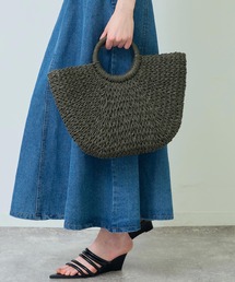 Settimissimo（セッティミッシモ）の「ハーフムーンカゴバッグ（かごバッグ）」