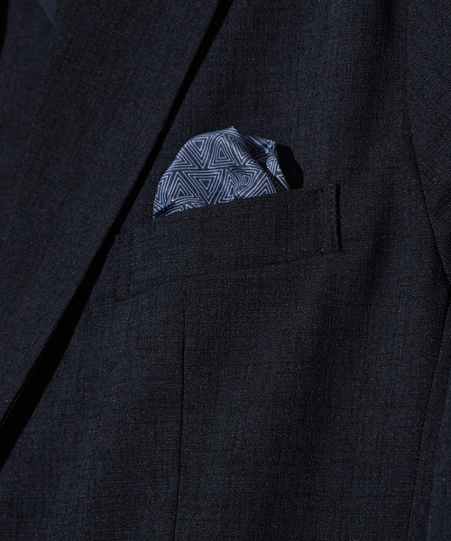 ABAHOUSE GRAY(アバハウスグレイ)の「【セットアップ対応】吸水速乾 リネンライク ジャケット / サマージャケット(テーラードジャケット・メンズ・ネイビー/モカ/チャコールグレー/ブルー・44/46/48/50)」の13枚目の写真