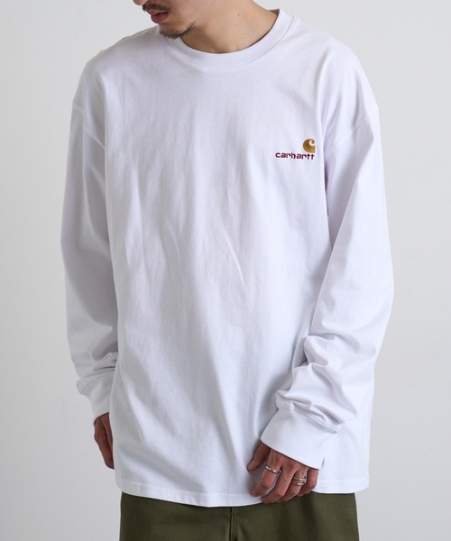 セール】【Carhartt WIP】Script LS TEE i029955（Tシャツ/カットソー