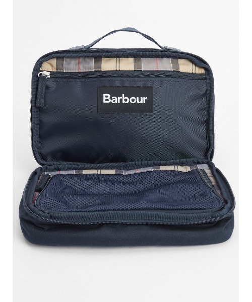 Barbour（バブアー）の「Cascade ジップ ウォッシュバッグ（ボディバッグ/ウエストポーチ・メンズ・ネイビー・ONE SIZE）」の9枚目の写真