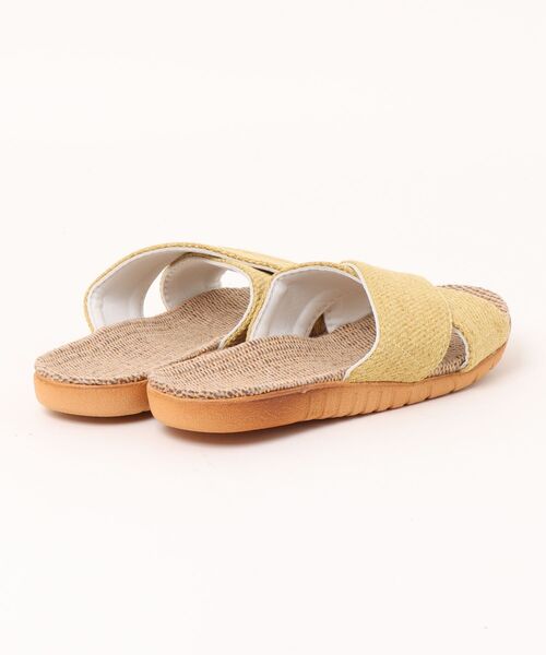 and it_(アンドイット)の「クロスベルトジュートサンダル(サンダル・レディース・スカイブルー/イエロー/アイボリー・M/L)」の4枚目の写真