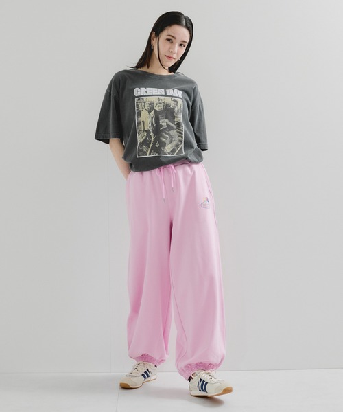 FRUIT OF THE LOOM（フルーツオブザルーム）の「【FRUIT OF THE LOOM】別注/スウェットパンツ（スウェットパンツ・レディース・ピンク系その他2/チャコールグレー/ライトグレー・FREE）」の6枚目の写真