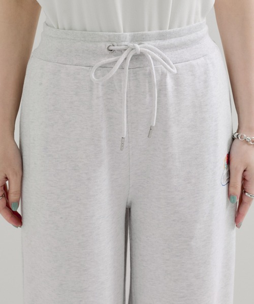 FRUIT OF THE LOOM（フルーツオブザルーム）の「【FRUIT OF THE LOOM】別注/スウェットパンツ（スウェットパンツ・レディース・ピンク系その他2/チャコールグレー/ライトグレー・FREE）」の12枚目の写真