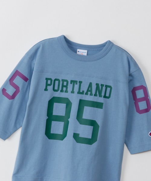 60s Champion football Tシャツ サイズ42 Champion/50/50 Football T-Shirt（チャンピオン フットボールT