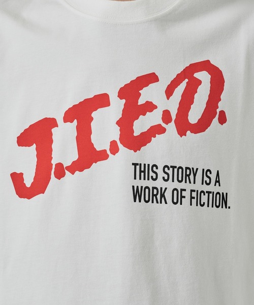 Jieda（ジエダ）の「別注 OVER SIZE PRINT TEE（Tシャツ/カットソー・メンズ・ブラック/ホワイト・FREE）」の14枚目の写真