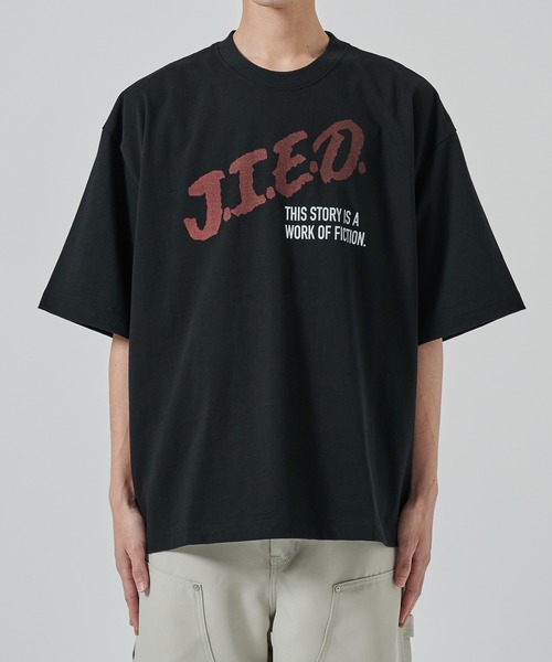 Jieda（ジエダ）の「別注 OVER SIZE PRINT TEE（Tシャツ/カットソー・メンズ・ブラック/ホワイト・FREE）」の15枚目の写真
