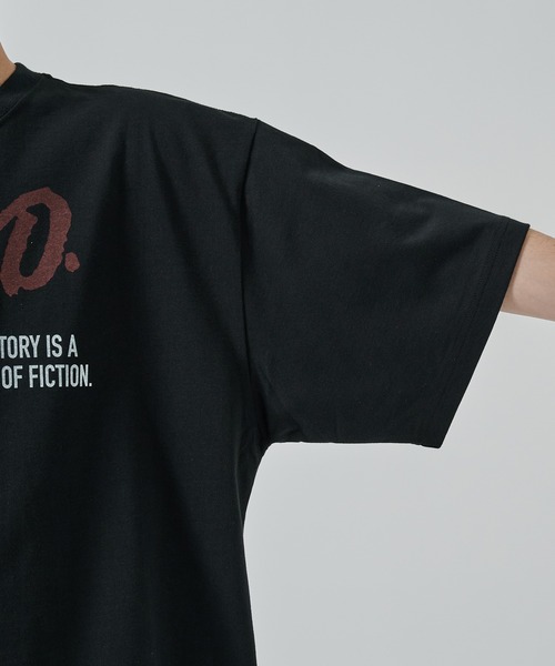 Jieda（ジエダ）の「別注 OVER SIZE PRINT TEE（Tシャツ/カットソー・メンズ・ブラック/ホワイト・FREE）」の22枚目の写真