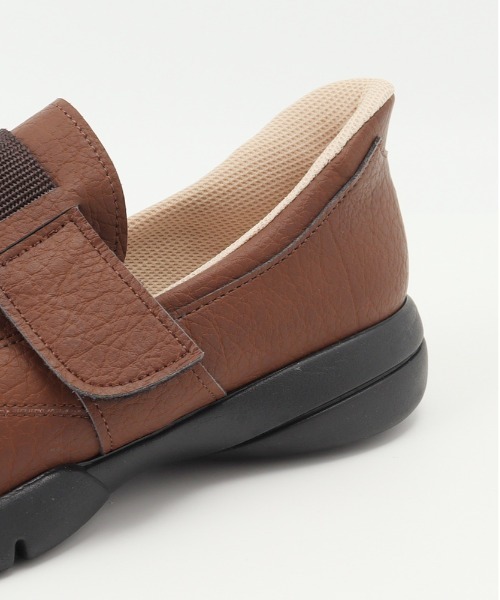 Re:getA(リゲッタ)の「Re:getA -リゲッタ スットオン ハンズフリーシューズ R331(スリッポン・レディース・レッド系その他/キャメル/ブラック・24-24.5cm/23-23.5cm)」の9枚目の写真