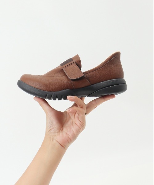 Re:getA(リゲッタ)の「Re:getA -リゲッタ スットオン ハンズフリーシューズ R331(スリッポン・レディース・レッド系その他/キャメル/ブラック・24-24.5cm/23-23.5cm)」の11枚目の写真