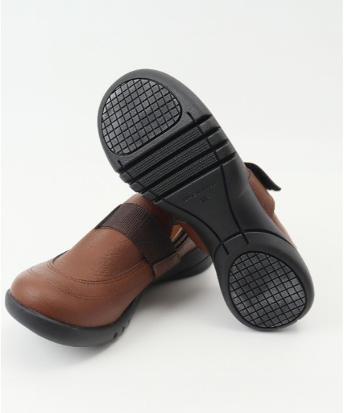 Re:getA(リゲッタ)の「Re:getA -リゲッタ スットオン ハンズフリーシューズ R331(スリッポン・レディース・レッド系その他/キャメル/ブラック・24-24.5cm/23-23.5cm)」の17枚目の写真