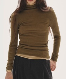 【TODAYFUL/トゥデイフル】Merinowool 100% Seamless Knit/メリノウール100% シームレスニット