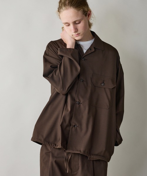 rehacer(レアセル)の「rehacer : Tactical Shirt Jacket / タクティカル シャツ ジャケット(シャツ/ブラウス・メンズ・ブラウン/ブラック・SMALL/MEDIUM/LARGE/X-LARGE)」の8枚目の写真