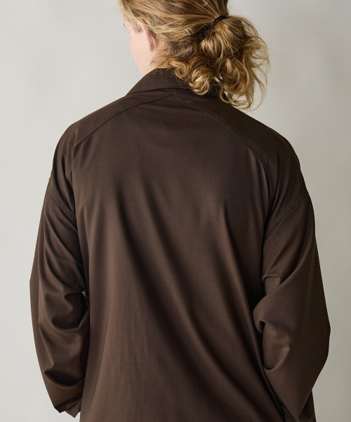 rehacer(レアセル)の「rehacer : Tactical Shirt Jacket / タクティカル シャツ ジャケット(シャツ/ブラウス・メンズ・ブラウン/ブラック・SMALL/MEDIUM/LARGE/X-LARGE)」の10枚目の写真