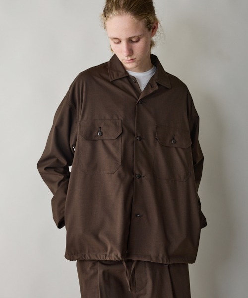 rehacer(レアセル)の「rehacer : Tactical Shirt Jacket / タクティカル シャツ ジャケット(シャツ/ブラウス・メンズ・ブラウン/ブラック・SMALL/MEDIUM/LARGE/X-LARGE)」の22枚目の写真