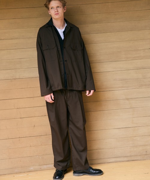 rehacer(レアセル)の「rehacer : Tactical Shirt Jacket / タクティカル シャツ ジャケット(シャツ/ブラウス・メンズ・ブラウン/ブラック・SMALL/MEDIUM/LARGE/X-LARGE)」の21枚目の写真