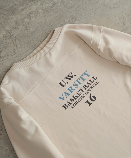 Blanc Bleu Minuit（ブランブルーミニュイ）の「バイオ加工裏毛　ワイドP/O（Tシャツ/カットソー・レディース・ベージュ/カーキ・FREE）」の21枚目の写真