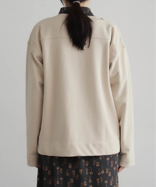 leek☆ページ【お洋服加工】 バイオ加工裏毛 ワイドP/O | NOMBRE IMPAIR