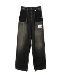 Maison MIHARA YASUHIRO(] ~nXq)Cut-Out Pocket Denim Pants(fjpc)