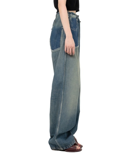 Cut-Out Pocket Denim Pants（デニムパンツ）｜Maison MIHARA