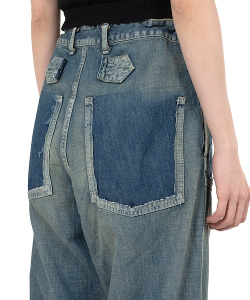 Cut-Out Pocket Denim Pants（デニムパンツ）｜Maison MIHARA
