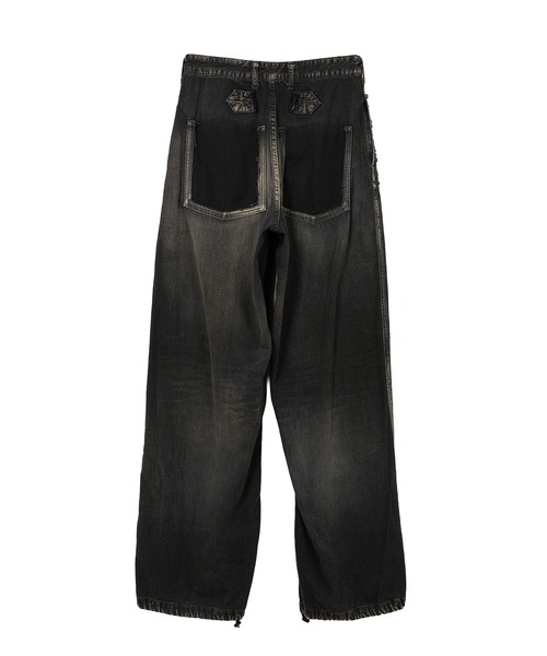 MIHARA YASUHIRO パッチワーク デニムパンツ Maison MIHARA YASUHIRO 25-26AW スタジアムジャンパー パッチ