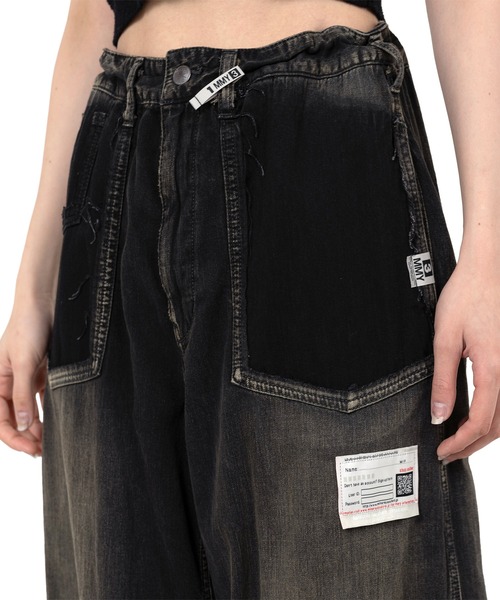 Maison Mihara Yasuhiro カットポケット ワイドパンツ Maison MIHARA YASUHIRO ONLINE STORE（ミハラヤスヒロ