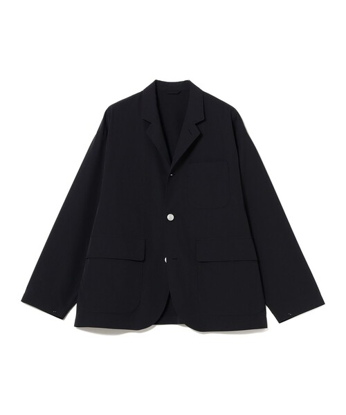 BEAMS(ビームス)の「【撥水】ワイドフィット テック ブレザー(テーラードジャケット・メンズ・ブラック/ネイビー・S/M/L/XL)」の9枚目の写真