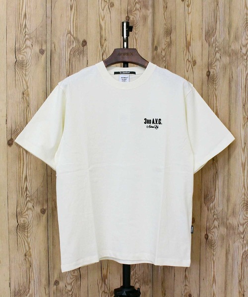 AVIREX（アヴィレックス）の「FLYING TIGER S/S TEE（Tシャツ/カットソー・メンズ・ブラック/ホワイト・L/XL/XXL/M）」の3枚目の写真