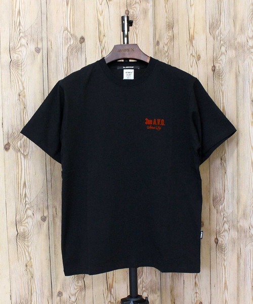 AVIREX（アヴィレックス）の「FLYING TIGER S/S TEE（Tシャツ/カットソー・メンズ・ブラック/ホワイト・L/XL/XXL/M）」の6枚目の写真
