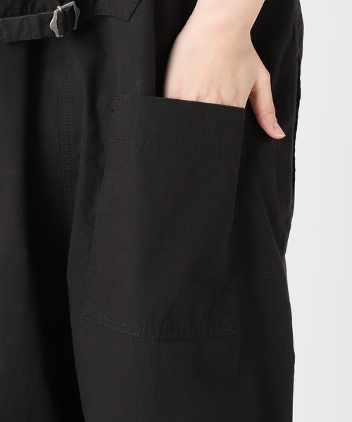 FRAMeWORK（フレームワーク）の「≪WEB限定追加≫コンパクトウェザーサロペット（サロペット/オーバーオール・レディース・ブラック/アイボリー/ブラウン・36/38）」の11枚目の写真