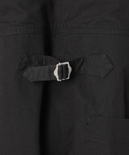 FRAMeWORK（フレームワーク）の「≪WEB限定追加≫コンパクトウェザーサロペット（サロペット/オーバーオール・レディース・ブラック/アイボリー/ブラウン・36/38）」の7枚目の写真