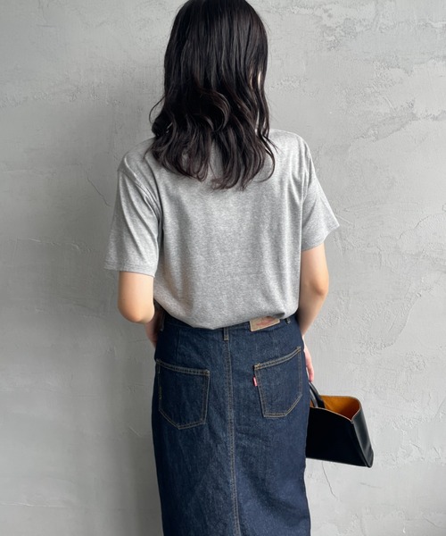 THE SHINZONE（ザ　シンゾーン）の「[THE SHINZONE/ザ シンゾーン] AWESOME TEE オーサムTシャツ（Tシャツ/カットソー・レディース・グレー/ホワイト・0）」の19枚目の写真