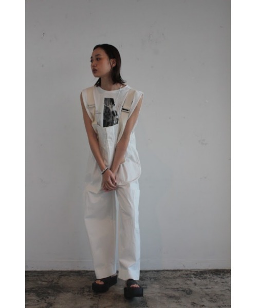 タンクトップ ノースリーブ 「 AGAWD / アガウド 」Photo Print Shoulder Tank / フォトプリントショルダータンク　 AGAWD / アガウド 】Photo Print Shoulder Tank / フォト