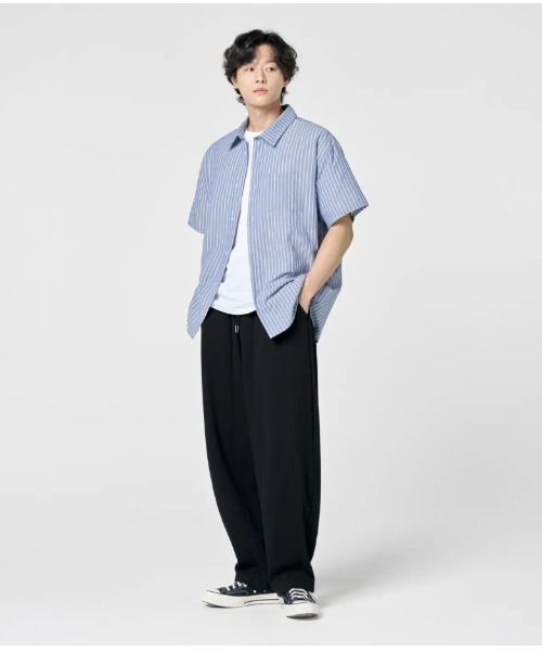 Vini（ヴィニ）の「【Vini】バルーン  インクシジョン  ワイドスウェットパンツ（スウェットパンツ・レディース・ブラック/ヘザーグレー・MEDIUM/X-LARGE/LARGE）」の3枚目の写真