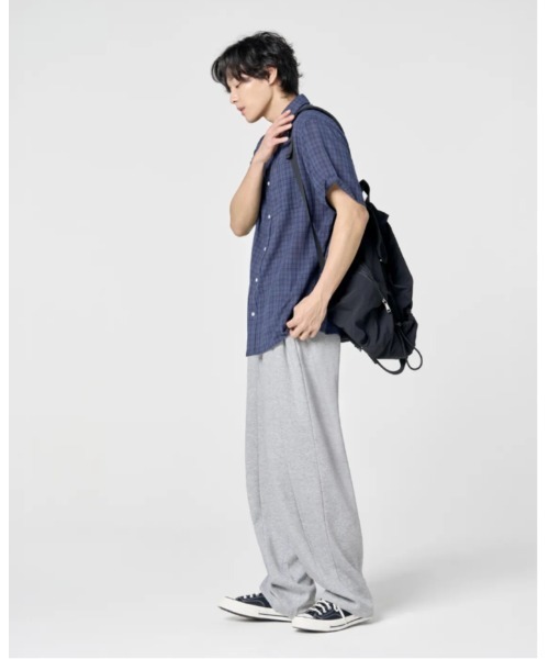 Vini（ヴィニ）の「【Vini】バルーン  インクシジョン  ワイドスウェットパンツ（スウェットパンツ・レディース・ブラック/ヘザーグレー・MEDIUM/X-LARGE/LARGE）」の8枚目の写真