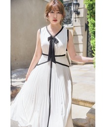 Amboise Gathered Flare Dress（ワンピース）｜Her lip to（ハーリップ