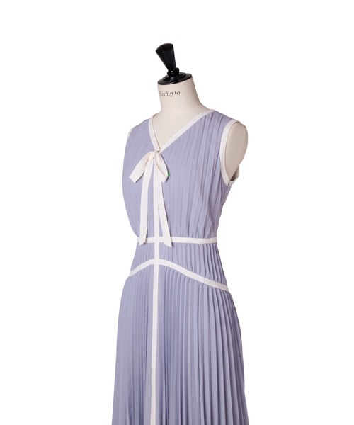 ワンピース Herlipto Polo Tuck Flared Dress Polo Tuck Flared Dress