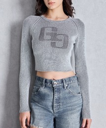 GYDA | GG two color scheme ニットトップス(ニット/セーター)