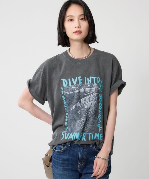 J.J. Mercer】＜別注＞DIVE TEE（Tシャツ/カットソー）｜jj