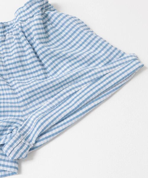 URBAN RESEARCH DOORS(アーバンリサーチドアーズ)の「チェックフレアキュロット(KIDS)(その他パンツ・キッズ・ブルー/チャコールグレー・105/135/120)」の12枚目の写真