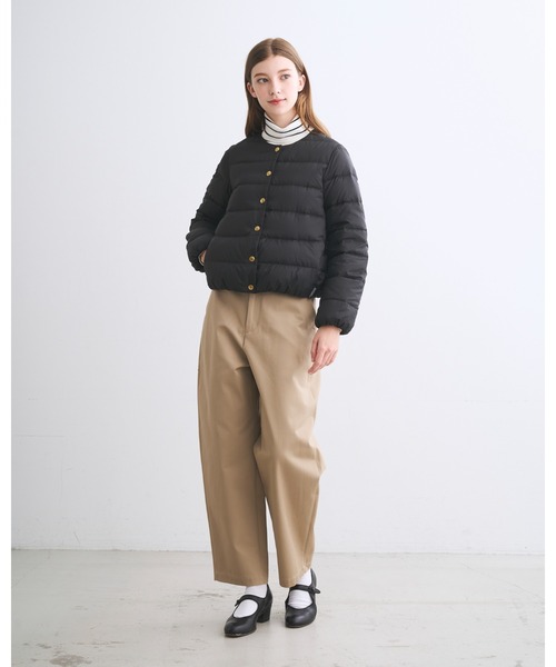 Traditional Weatherwear(トラディショナルウェザーウェア)の「ARKLEY DOWN PA(ダウンジャケット/コート・レディース・ブラック/オフホワイト/セージグリーン・36/34)」の5枚目の写真