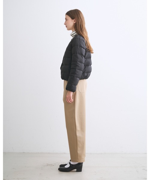 Traditional Weatherwear(トラディショナルウェザーウェア)の「ARKLEY DOWN PA(ダウンジャケット/コート・レディース・ブラック/オフホワイト/セージグリーン・36/34)」の6枚目の写真