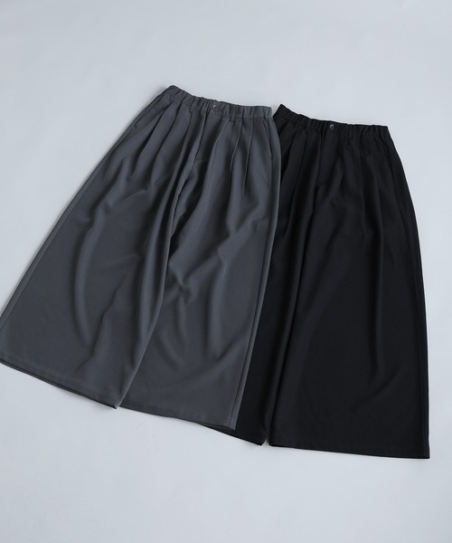 ワイドドレープ袴スラックス（スラックス）｜SOCCE（ソーシー