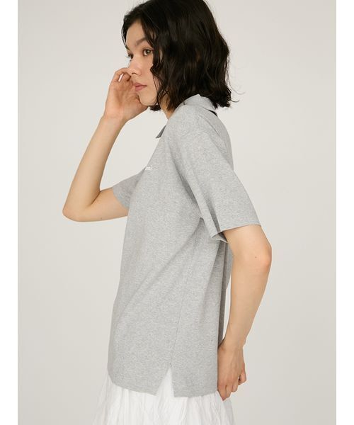 ポロシャツ ポロ emmiロゴニットポロトップス レディース ニットポロトップス(カットソー)｜トップス｜emmi（エミ）の通販