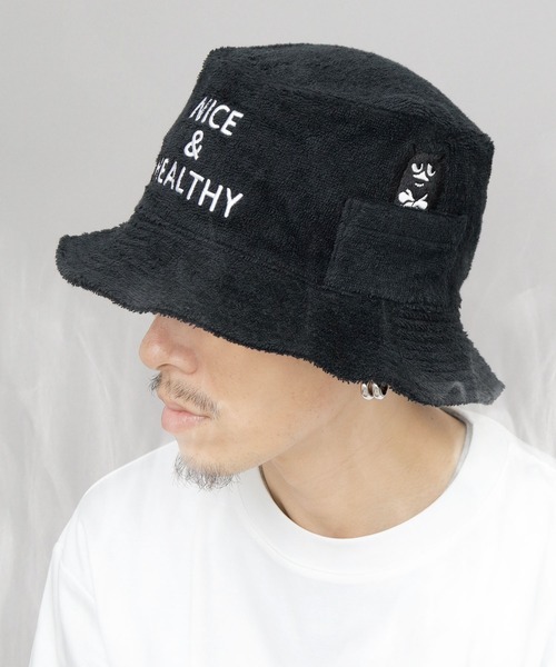 MOOMIN（ムーミン） × H Tokyo バケットハット型 パイルサウナハット