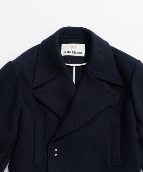 PRANK PROJECT（プランクプロジェクト）の「ミドルピーコート / Mid Peacoat（ピーコート・レディース・グレー/ネイビー・FREE）」の18枚目の写真