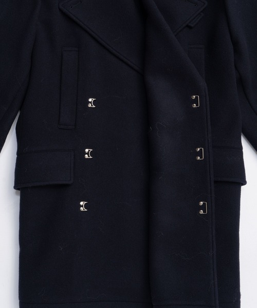 PRANK PROJECT（プランクプロジェクト）の「ミドルピーコート / Mid Peacoat（ピーコート・レディース・グレー/ネイビー・FREE）」の19枚目の写真