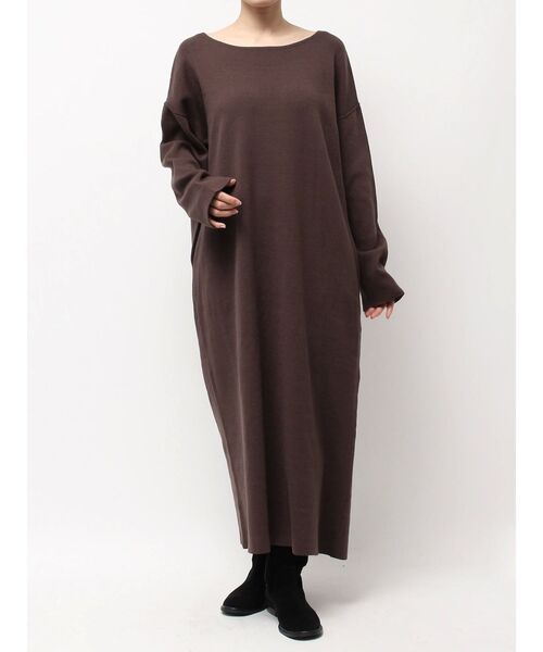 Ungrid（アングリッド）の「ルーズニットワンピース（ワンピース・レディース・グレー/ブラウン/イエロー・FREE）」の9枚目の写真