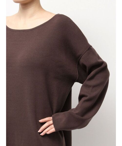 Ungrid（アングリッド）の「ルーズニットワンピース（ワンピース・レディース・グレー/ブラウン/イエロー・FREE）」の7枚目の写真