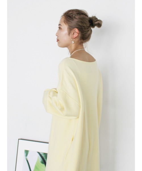 Ungrid（アングリッド）の「ルーズニットワンピース（ワンピース・レディース・グレー/ブラウン/イエロー・FREE）」の20枚目の写真